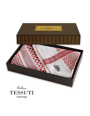 TESSUTI Red Shmagh